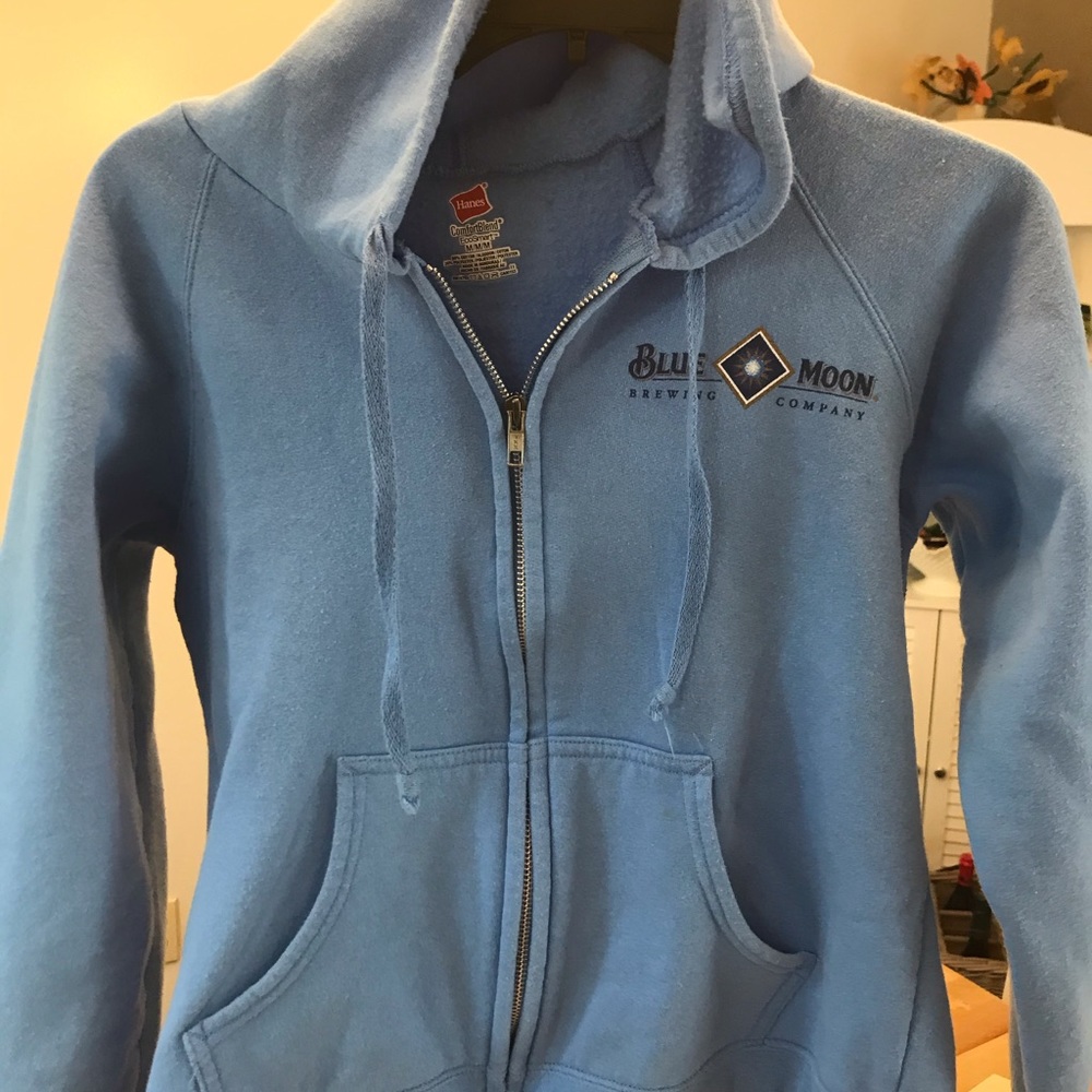 Blue Moon Brewing Company Hoodie Medium like new